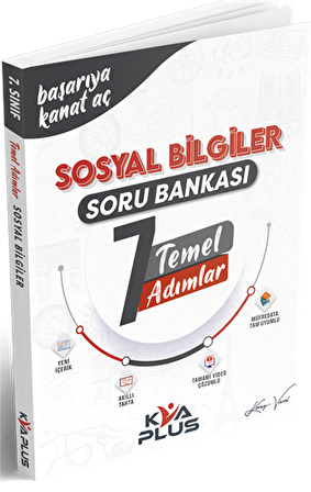 KVA Yayınları 7. Sınıf Sosyal Bilgiler Temel Adımlar Soru Bankası