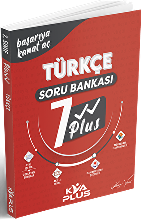 7. SINIF TÜRKÇE PLUS SERİSİ SORU BANKASI