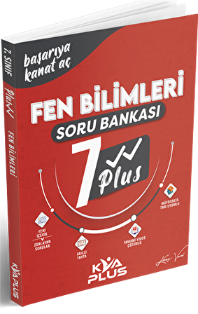 7. SINIF FEN BİLİMLERİ PLUS SERİSİ SORU BANKASI