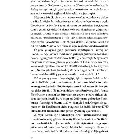 Kuralsızlık Kuraldır: Netflix ve Kültür Değişimi