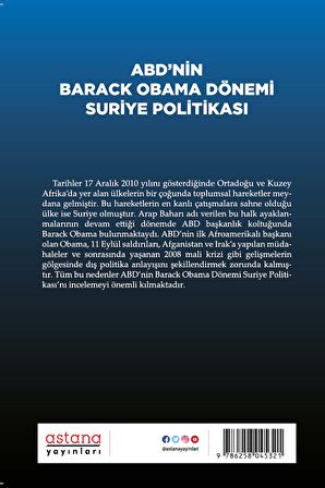 ABD'nin Barack Obama Dönemi Suriye Politikası