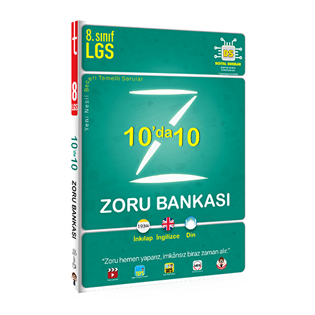 8. Sınıf 10'da 10 Zoru Bankası