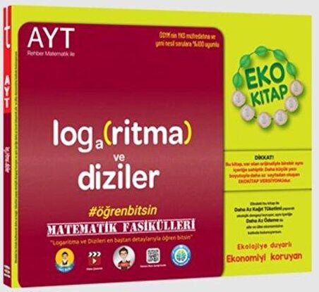 AYT Matematik Fasikülleri Logaritma-Dizi Eko - Tonguç
