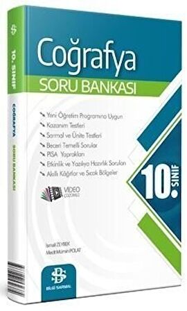 2023 10. Sınıf Sarmal Coğrafya Soru Bankası