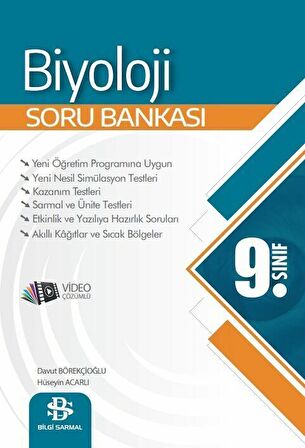 Bilgi Sarmal 9. Sınıf Biyoloji Soru Bankası