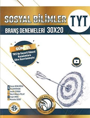 2023 TYT Deneme 20' li Sosyal Bilimler