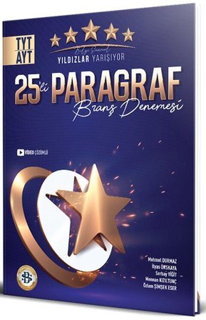 TYT AYT Paragraf Yıldızlar Yarışıyor 25 li Branş Denemesi Bilgi Sarmal Yayınları
