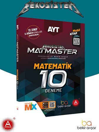 BekoSistem Matmaster AYT Matematik 10'lu Deneme Bekir Avşar