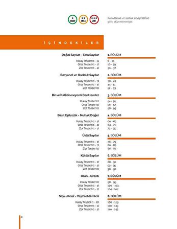 TYT Matematik Konularına ve Zorluk Derecelerine Göre Çıkmış Soru ve Çözümleri