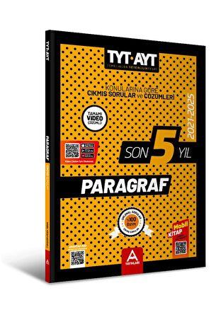 Son 5 Yıl AYT-TYT Paragraf Çıkmış Sorular 2021-2025