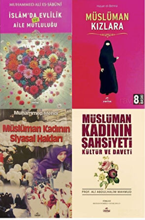 Müslüman Kadının Ahlak ve Kültürü Serisi (4 Kitap)