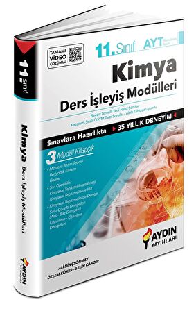 11. Sınıf Aydın Kimya Ders İşleyiş Modülleri