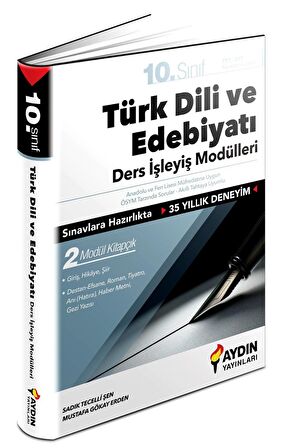 10. Sınıf Aydın Türk Dili ve Edebiyatı Ders İşleyiş Modülleri