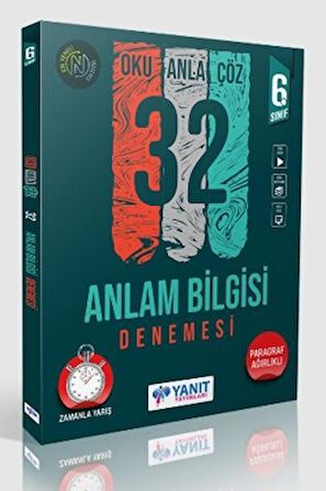 6. Sınıf Anlam Bilgisi 32 Deneme