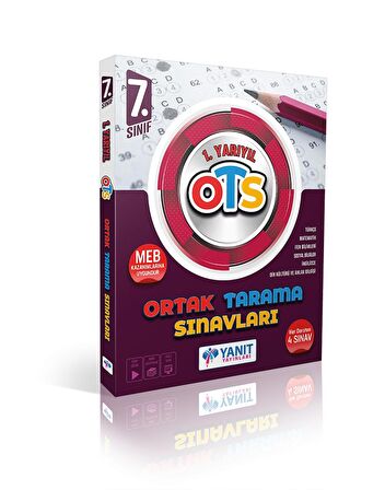 7. Sınıf 1. Yarıyıl Ortak Tarama Sınavları