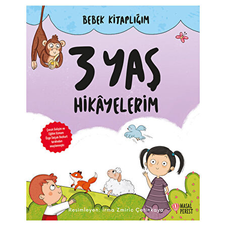 Masalperest Bebek Kitaplığım -3 Yaş Hikayelerim