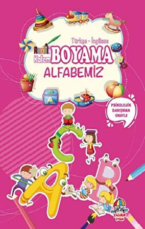 Alfabemiz -  Renkli Kalem Boyama