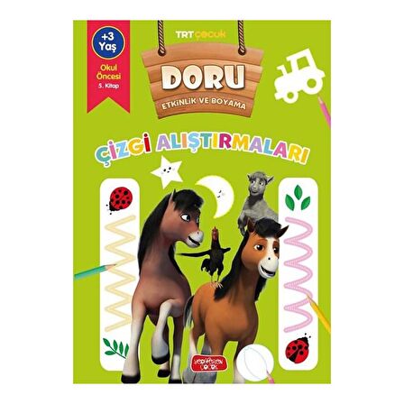 Doru Etkinlik ve Boyama - Çizgi Alıştırmaları