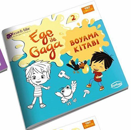 Ege İle Gaga Boyama Kitabı 2