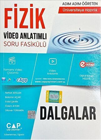 YKS TYT AYT Fizik Dalgalar Konu Anlatımlı Soru Bankası Video Çözümlü