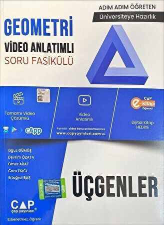 Üniversite Hazırlık Geometri Video Anlatımlı Soru Fasikülü - Üçgenler