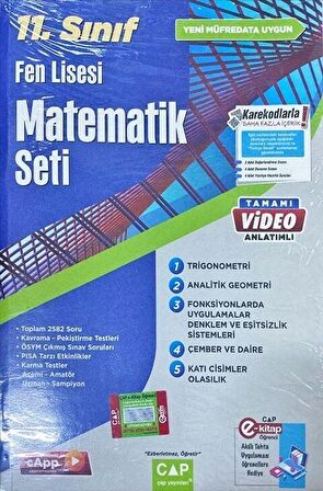 11. Sınıf Matematik Fen Lisesi Seti