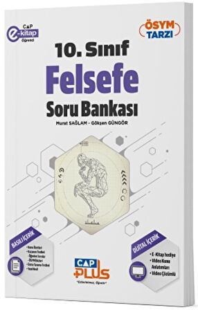 Çap Yayınları 10. Sınıf Anadolu Felsefe Soru Bankası