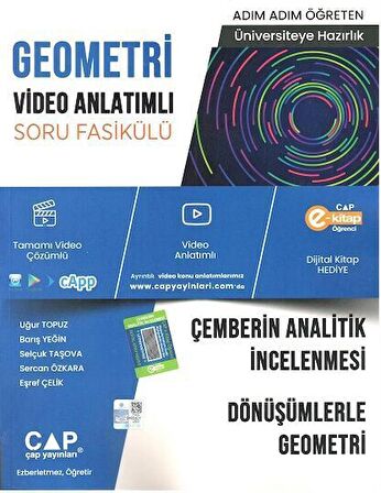 Geometri Çemberin Analitik İncelenmesi Dönüşümlerle Geometri