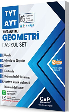 Çap TYT AYT Geometri Seti