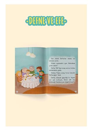 Mor Elma Yayıncılık Defne Ve Efe 10 Kitap 1 Ve 2.Sınıflar