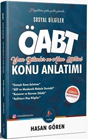 KPSS ÖABT Sosyal Bilgiler Yan Bilimler ve Alan Eğitimi Konu Anlatımı Dizgi Kitap