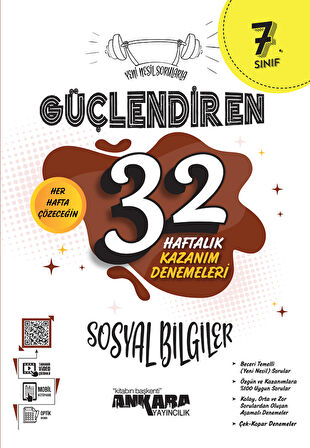 7. Sınıf Güçlendiren Sosyal Bilgiler Soru Bankası