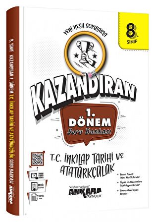 LGS Kazandıran 8.Sınıf 1.Dönem T.C İnkılap Tarihi Ve Atatürkçülük Soru Bankası