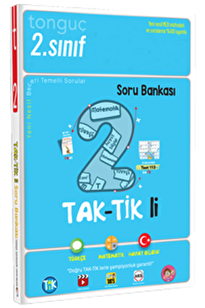 2. Sınıf Taktikli Tüm Dersler Soru Bankası