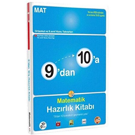 9'dan 10'a Matematik Hazırlık Kitabı