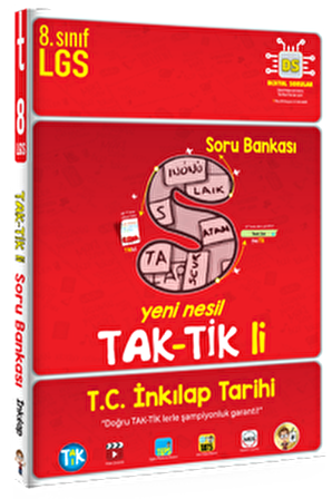 8. Sınıf T.C. İnkılap Tarihi ve Atatürkçülük Taktikli Soru Bankası