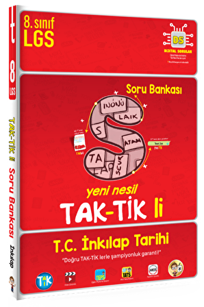8. Sınıf T.C. İnkılap Tarihi ve Atatürkçülük Taktikli Soru Bankası