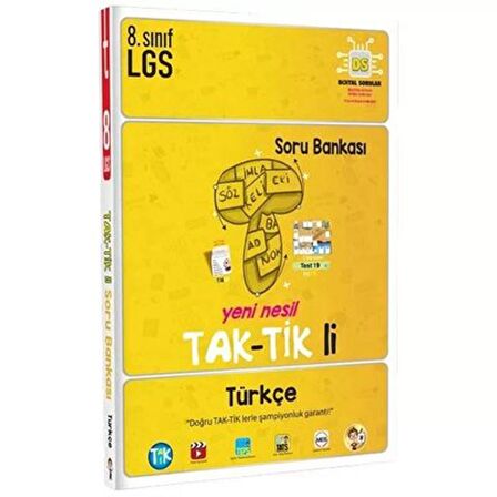 8. Sınıf Türkçe Taktikli Soru Bankası