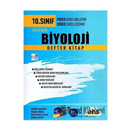 10. Sınıf Destek Biyoloji Defter Kitap