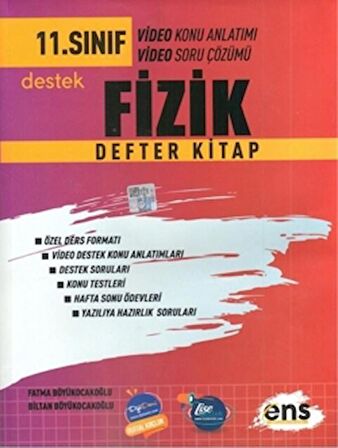 11. Sınıf Fizik Defter Kitap