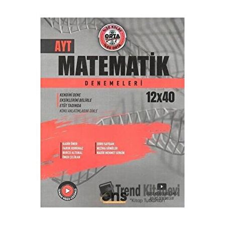 YKS AYT Matematik 12 x 40 Denemeleri