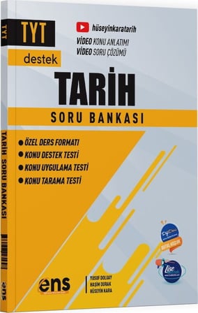 TYT Tarih Destek Soru Bankası ENS Yayıncılık
