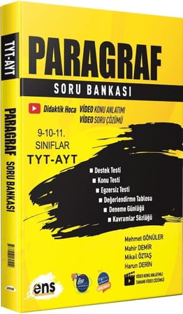 TYT AYT Paragraf Soru Bankası ENS Yayıncılık