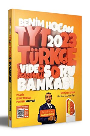 2024 TYT Türkçe Tamamı Çözümlü Soru Bankası Konu Tekrar Posteri Hediyeli