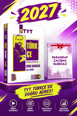 Benim Hocam 2027 Tyt Türkçe Tamamı Video Çözümlü Soru Bankası