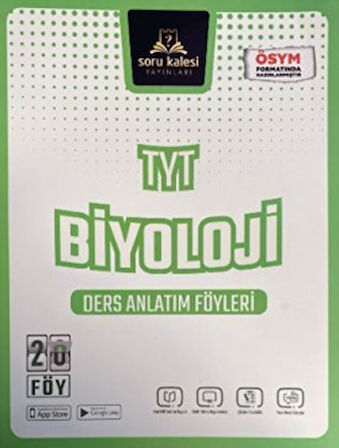 TYT Biyoloji Ders Anlatım Föyleri