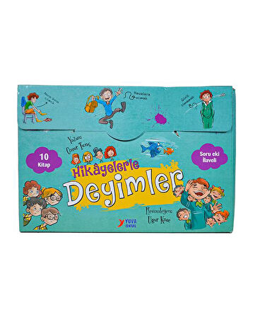 Hikayelerle Deyimler 3. ve 4. Sınıf 10 Kitap Yuva Okul