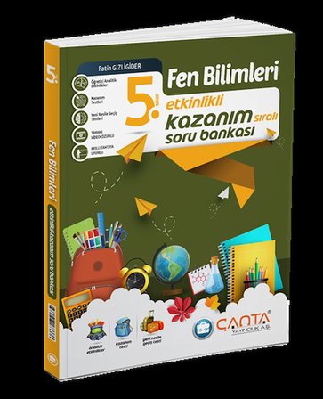 5. Sınıf Fen Bilimleri Etkinlikli Kazanım Soru Bankası Çanta Yayınları