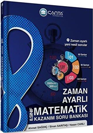 8. Sınıf Matematik Zaman Ayarlı Kazanım Soru Bankası