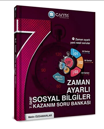 7.Sınıf Sosyal Bilgiler Zaman Ayarlı Kazanım Soru Bankası